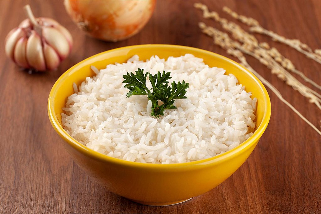 Arroz branco congelado 130g
