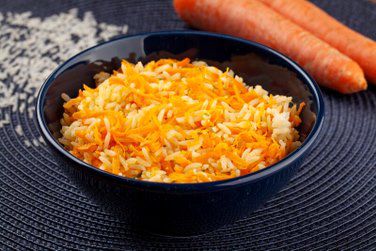 Arroz com cenoura congelado 130g