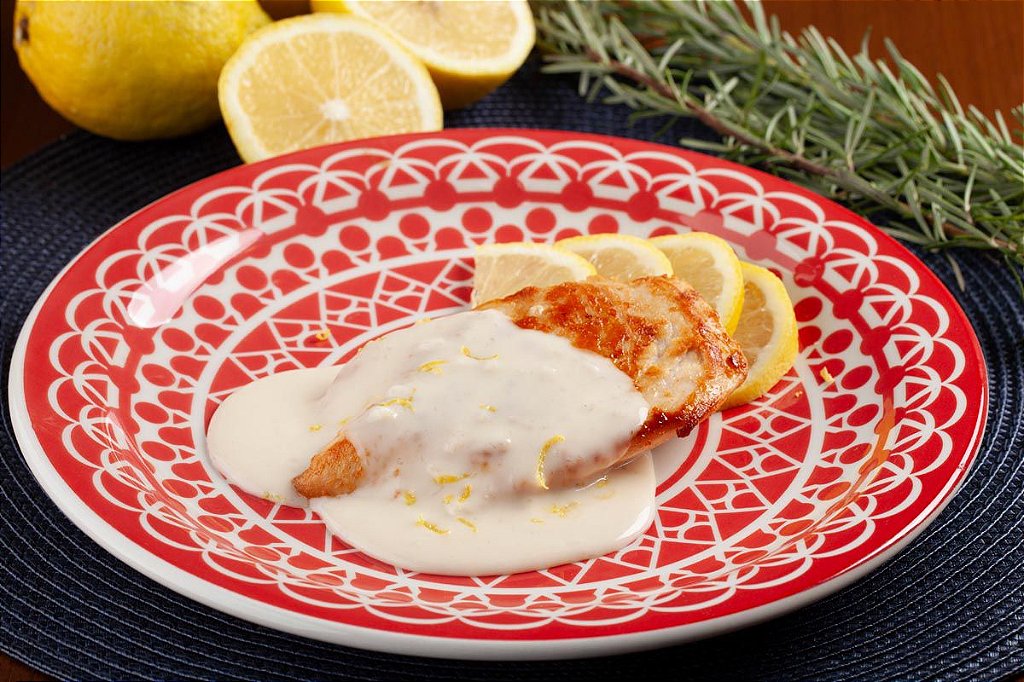 Filé de frango ao creme de limão siciliano congelado 200g