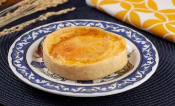 Quiche de alho poró congelado 100g