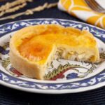 Quiche de alho poró congelado 100g