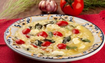 Risoto caprese congelado 180g