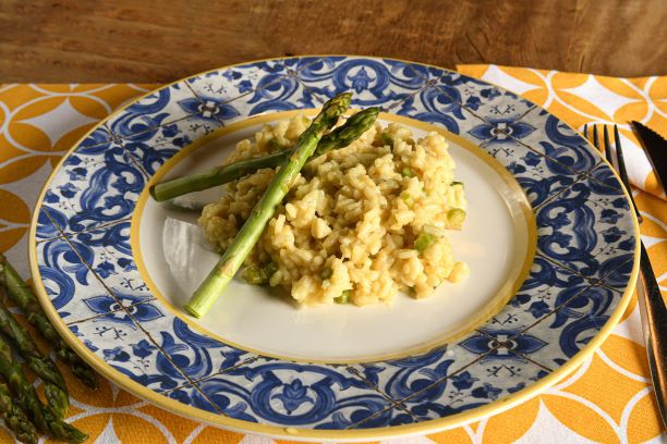 Risoto de aspargos congelado 180g