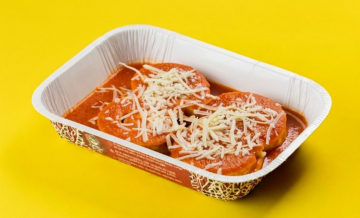 Rondelli de presunto e queijo com molho ao sugo com tomates frescos 400g